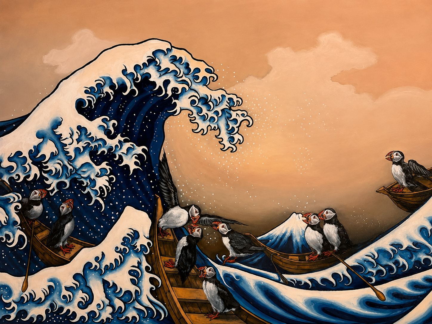 The Great Wave Off the Rock